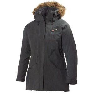 Helly Hansen Winter Coat Parka, W’s Med, Warm & Waterproof, Removable Faux Fur